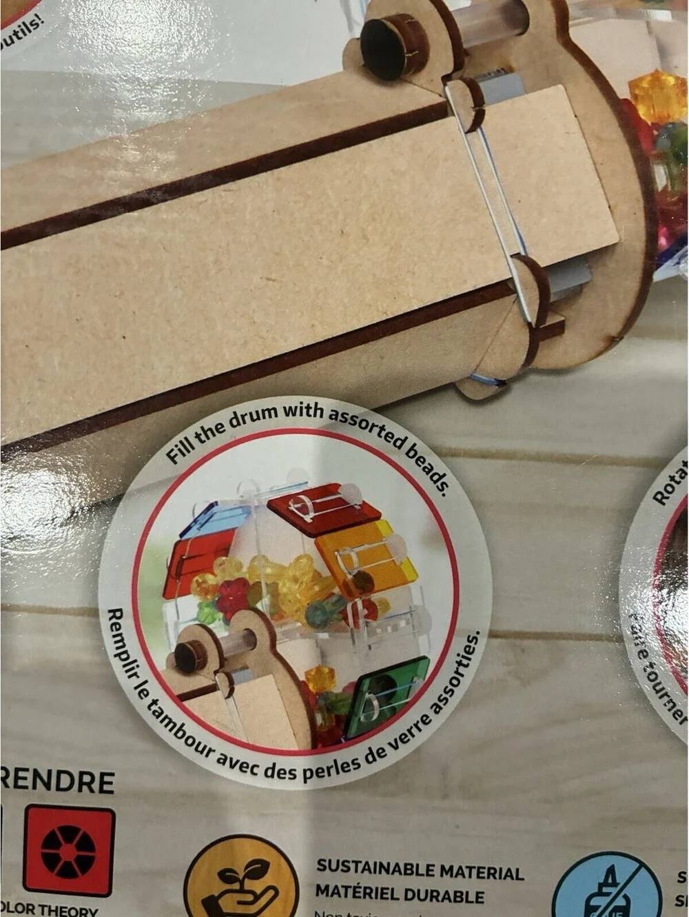 Smartivity DIY Kaleidoscope Wooden Building Kit- Brand New In Box/packaging